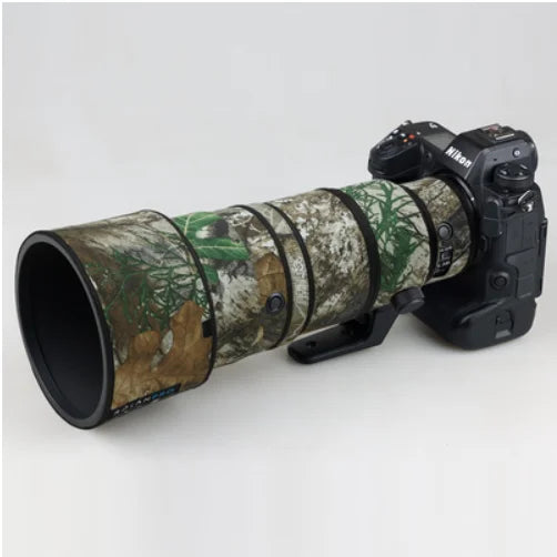 ROLANPRO Waterproof Lens Camo Coat for Nikon Z 400mm f4.5 VR S Rain Cover Lens Protective Cover Z400 F/4.5 Rain Cover Guns Case No.27 waterproof China Mainland