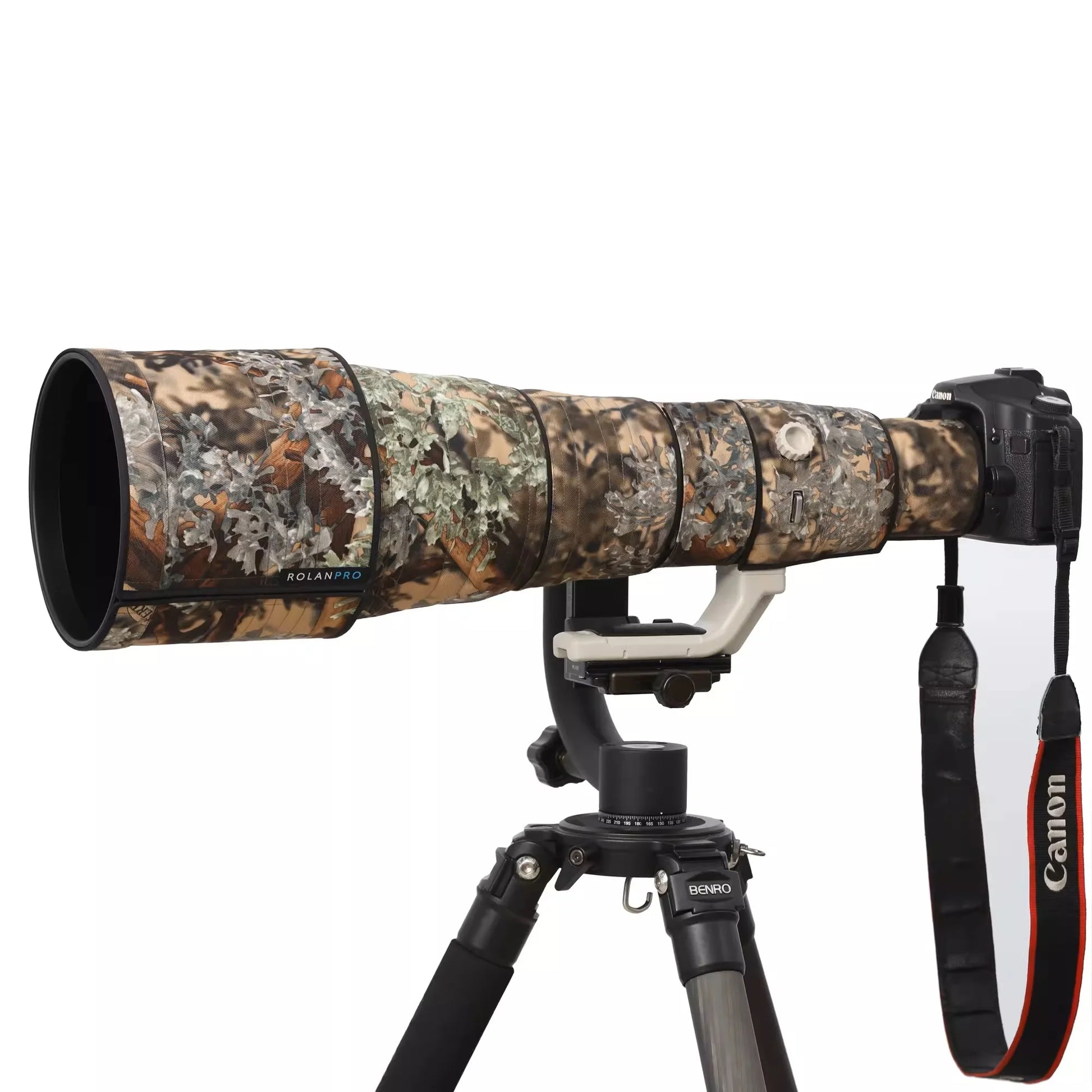 ROLANPRO Waterproof Lens Camouflage Coat for Canon RF 600mm F/4 L IS USM Protective Sleeve Canon rf 600mm f4 Rain Cover Case
