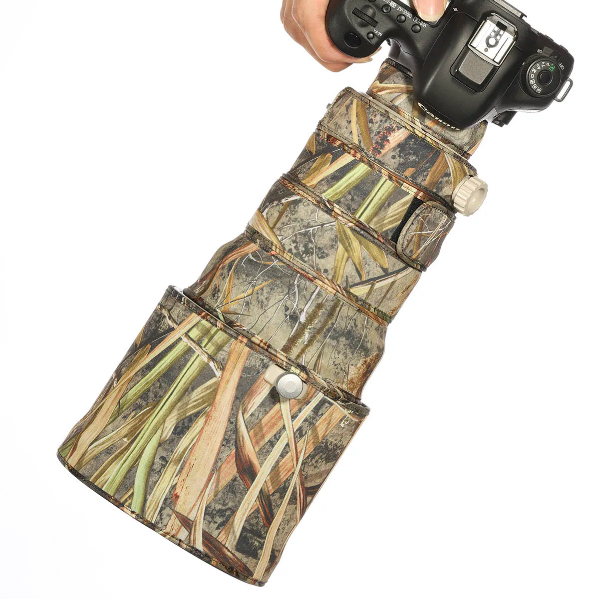 CHASING BIRDS Lens Camouflage Waterproof Coat for CANON EF 200mm F2 L IS USM Rainproof Lens Protective Elastic Cover Reed China Mainland