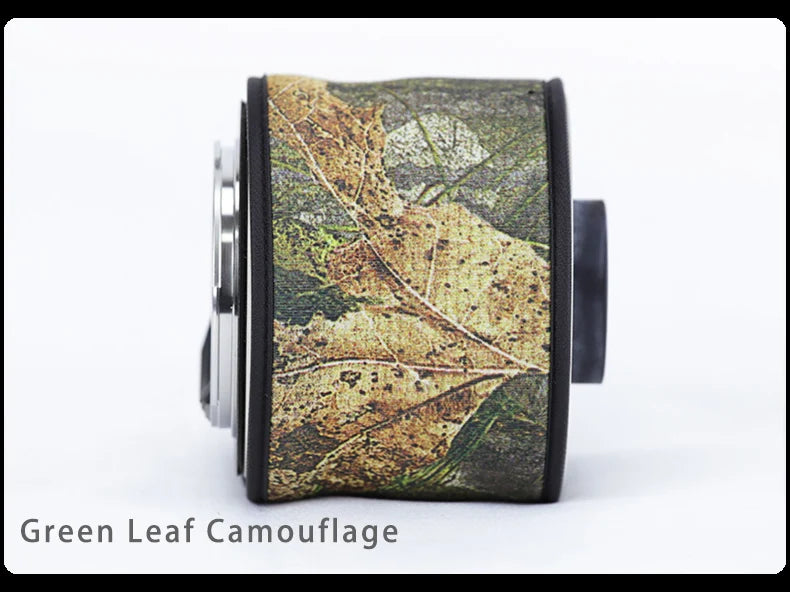 Chasing birds camouflage lens coat for CANON RF teleconverter TC 1.4X 2.0X waterproof and rainproof lens protective cover Green leaf RF2.0X China Mainland