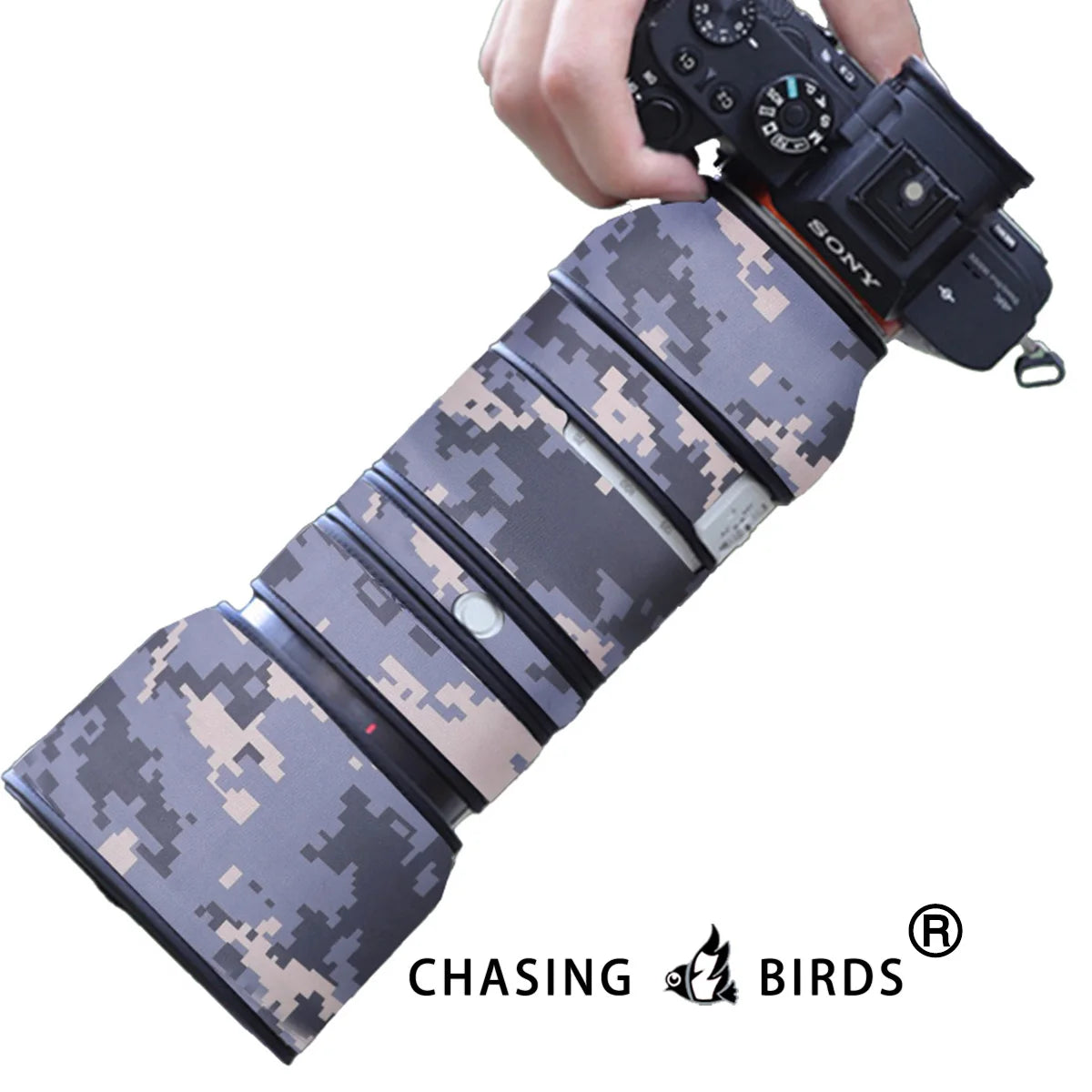 CHASING BIRDS Version IV Lens Camouflage Coat for SONY FE 70-200 mm F4 G OSS waterproof and rainproof lens protective cover