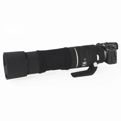 CHASING BIRDS camouflage lens coat for CANON RF 200 800 mm F 6.3-9 IS USM elastic waterproof and rainproof lens protective cover Classic black China Mainland
