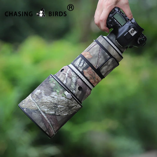 CHASING BIRDS camouflage lens coat for CANON EF 300mm F2.8 L IS USM waterproof and rainproof elasticity lens protective cover