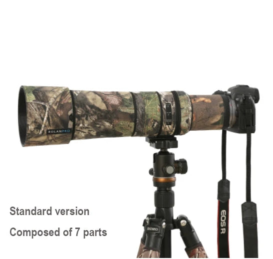 ROLANPRO Waterproof Lens Camouflage Cover for Canon RF 800mm F11 IS STM Coat Lens Sleeve Guns Case dslr Cameras canon rf 800 Standard 23 China Mainland