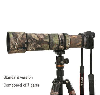ROLANPRO Waterproof Lens Camouflage Cover for Canon RF 800mm F11 IS STM Coat Lens Sleeve Guns Case dslr Cameras canon rf 800 Standard 23 China Mainland