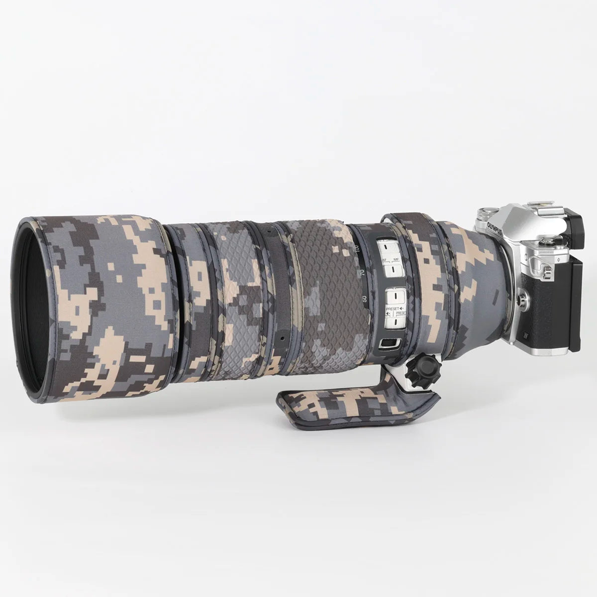 CHASING BIRDS Lens Camouflage Coat For OLYMPUS M.ZUIKO DIGITAL ED 50-200mm F2.8 IS PRO Waterproof and Rainproof Protective Cover Digital