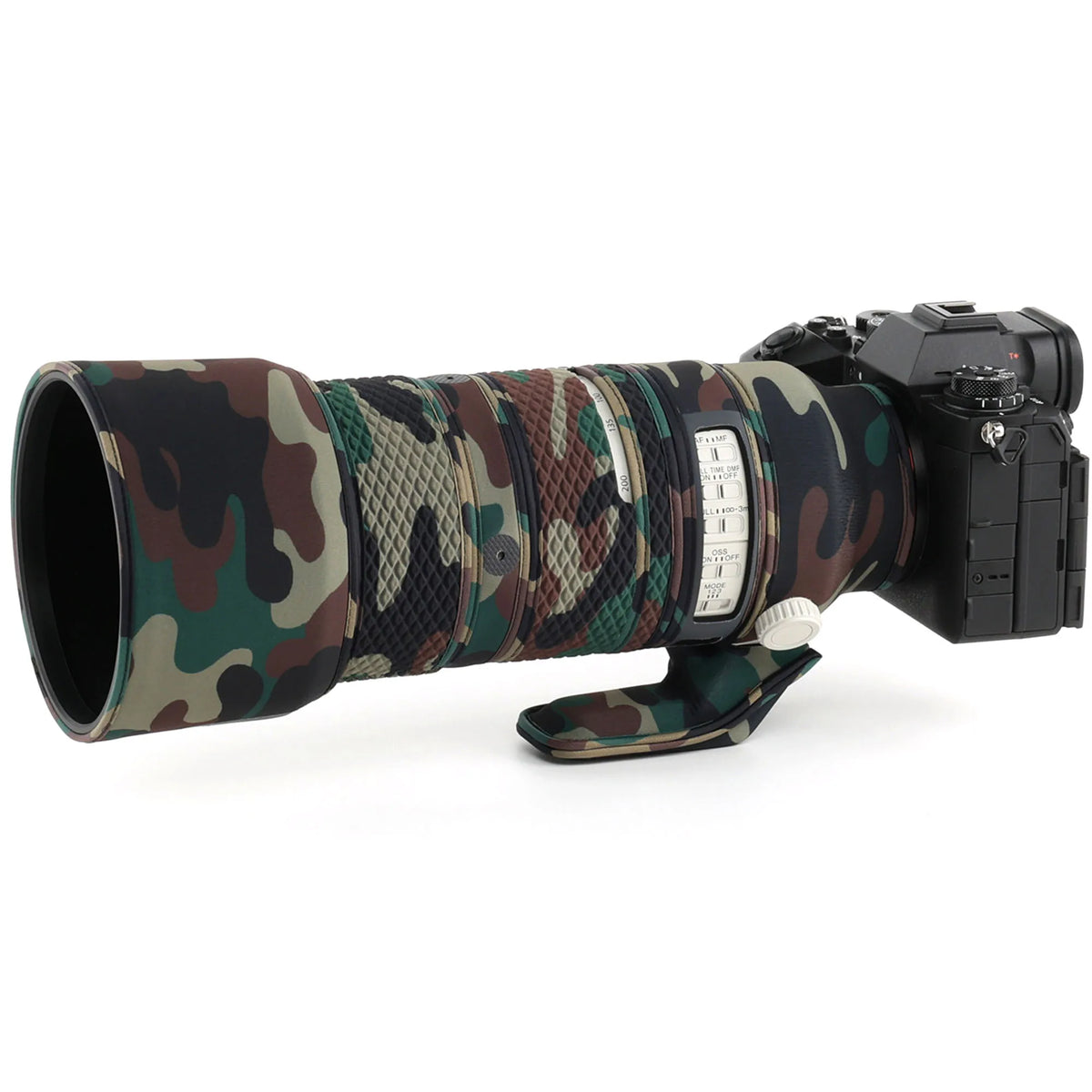 CHASING BIRDS Ver V Lens Coat for Sony FE 400mm F4.5 GM OSS – Waterproof Camo Cover
