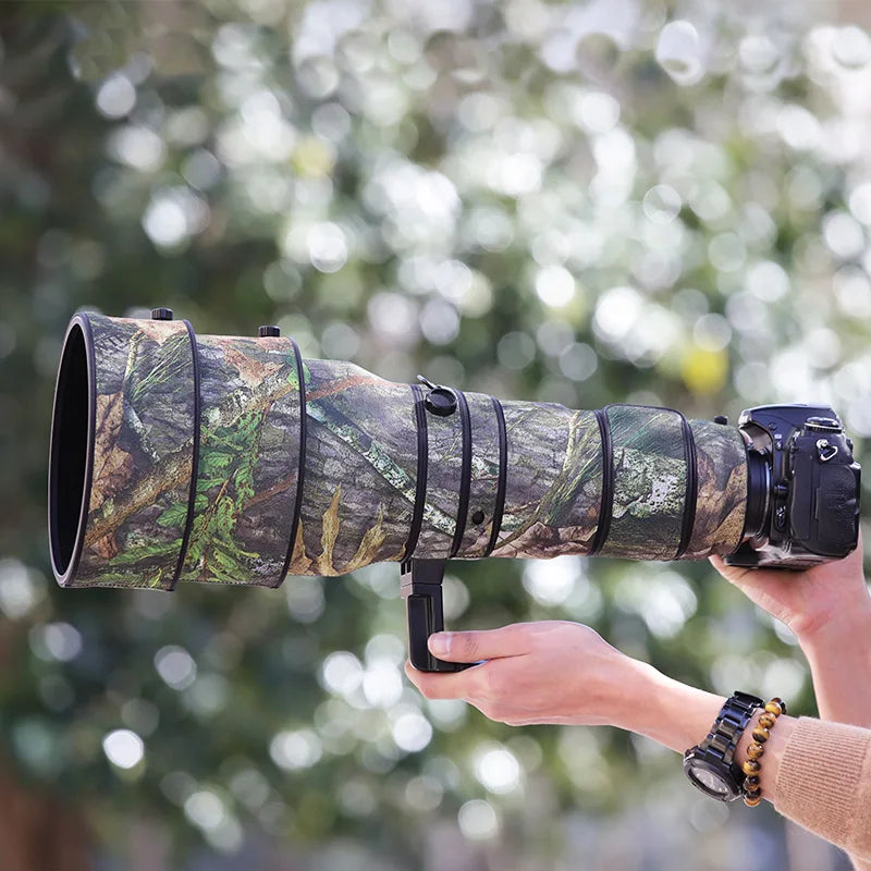 CHASING BIRDS Lens Coat for Nikon AF-S 400mm F2.8G ED VR – Waterproof Camo Cover
