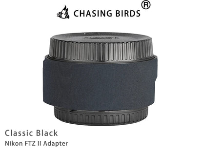 CHASING BIRDS Camouflage Waterproof Protective Coat for Nikon FTZ II Adapter rainproof cover Classic Black China Mainland