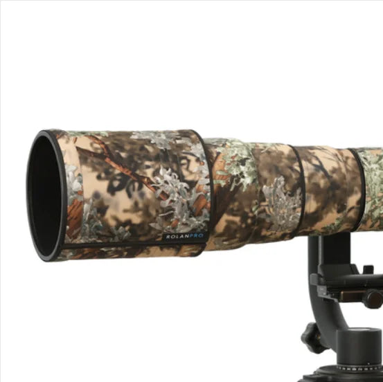 ROLANPRO Waterproof Lens Camo Coat for Nikon AF-S 500mm F/4E FL ED VR Cover Protective Sleeve Case Canon 500 f4e DSRL FOTO Bag No.14 Waterproof China Mainland