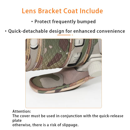 CHASING BIRDS Ver.IV Lens Coat for Nikon Z 70-200mm f/2.8 VR S II – Waterproof Camouflage Cover