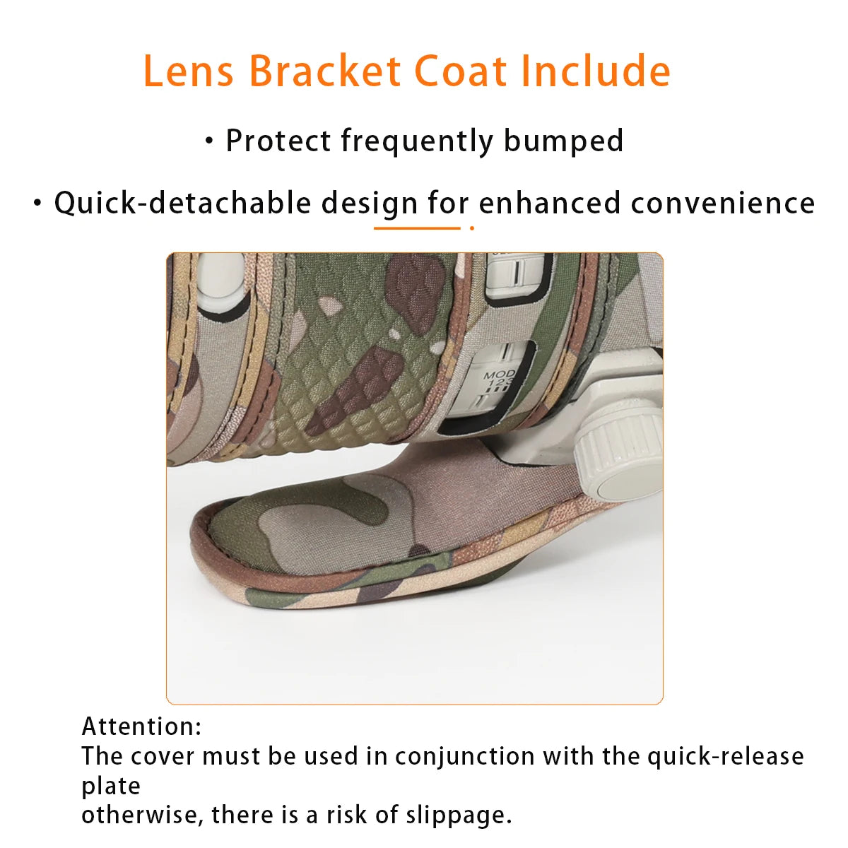 CHASING BIRDS Version IV Lens Camouflage Coat for SONY FE 70-200mm F2.8 GM OSS waterproof and rainproof lens protective cover