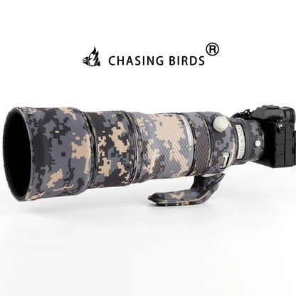 CHASING BIRDS Ver IV Lens Coat for Sony FE 100-400mm F4.5 GM OSS – Waterproof Camo Cover