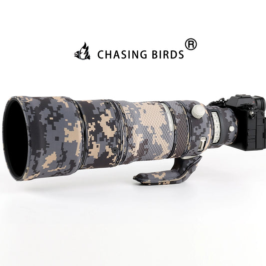 CHASING BIRDS Ver IV Lens Coat for Sony FE 100-400mm F4.5 GM OSS – Waterproof Camo Cover