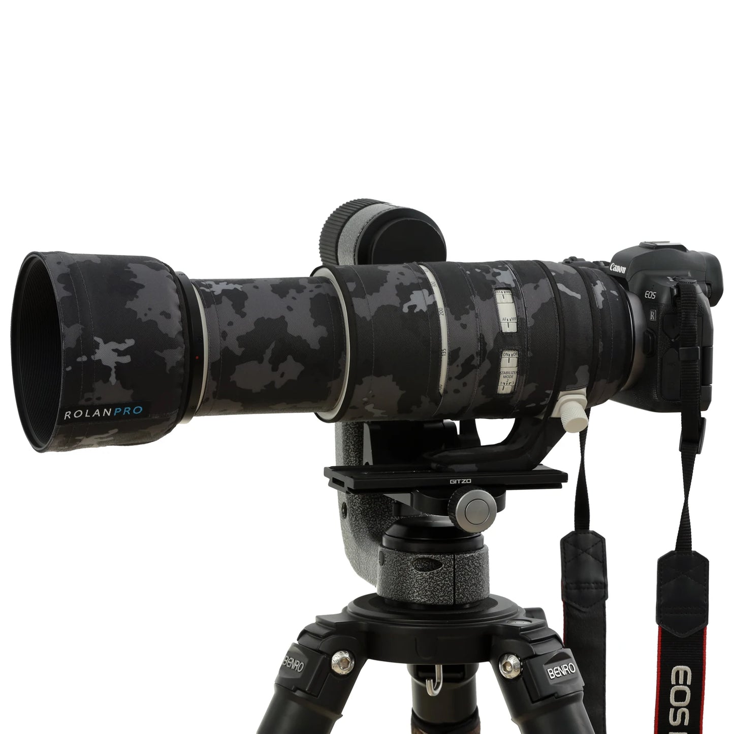 ROLANPRO Lens Coat for Canon RF 100-500mm F/4.5-7.1 L IS USM Rainproof Protective Sleeve canon rf100 500 Case Rain Cover Camo No.18 Waterproof China Mainland