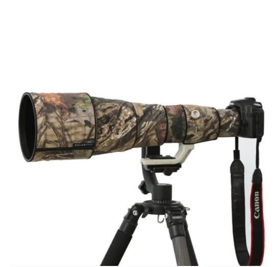 ROLANPRO Lens Camouflage Coat for Canon EF 600mm F/4 L IS II USM Lens Protective Sleeve Guns Case Lens Cover Camera Bag dslr No.23 Waterproof China Mainland