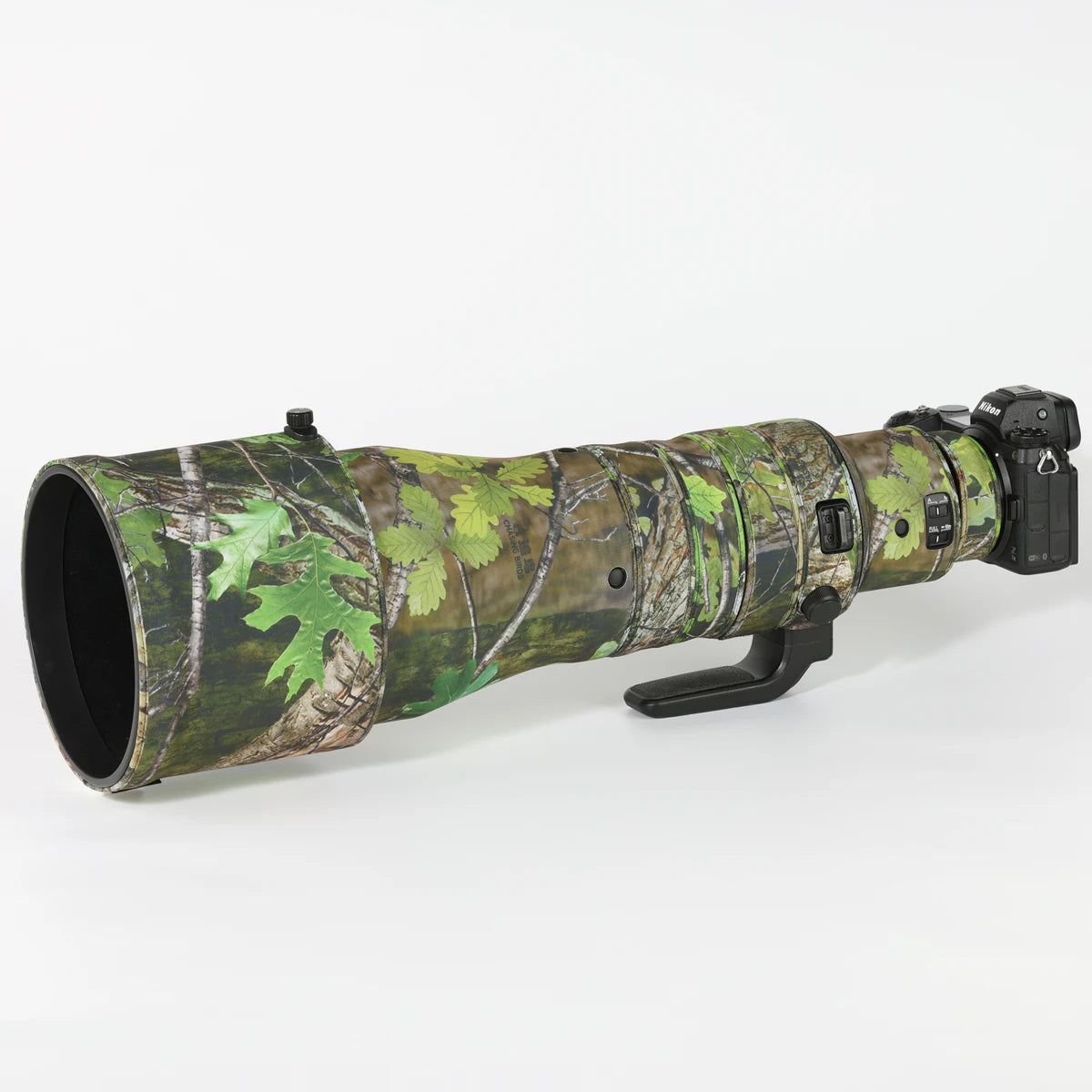 CHASING BIRDS camouflage lens coat for NIKON Z 600mm F4 TC VR S waterproof and rainproof lens protective cover z600 lens coat Green leaf China Mainland