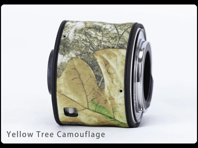 Chasing birds camouflage lens coat for CANON RF teleconverter TC 1.4X 2.0X waterproof and rainproof lens protective cover Yellow tree RF2.0X China Mainland