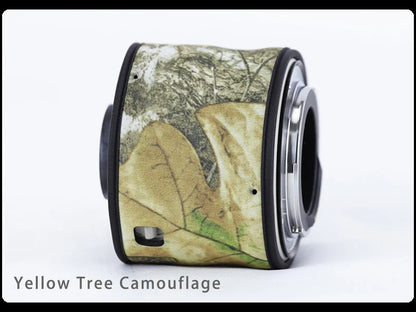 Chasing birds camouflage lens coat for CANON RF teleconverter TC 1.4X 2.0X waterproof and rainproof lens protective cover Yellow tree RF2.0X China Mainland