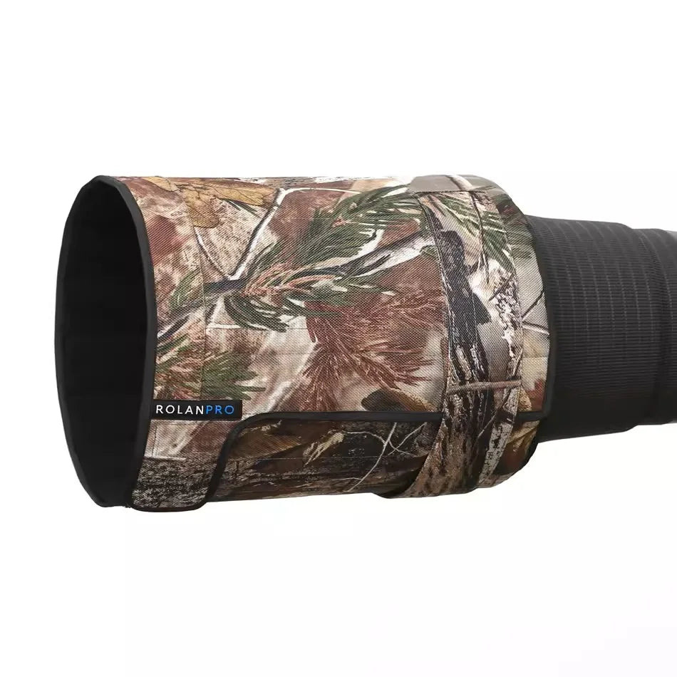 ROLANPRO Telephoto Lens Folding Hood for Canon Nikon Sigma Tamron 200mm f/2, 300mm f/2.8, 200-400mm 400mm f/2.8, 600/f4 500/f4 3 jungle camouflage