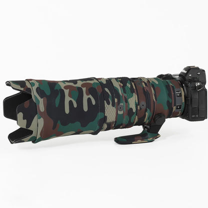 CHASING BIRDS camouflage lens coat for NIKON Z 100-400mm F4.5-5.6 VR S waterproof and rainproof protective cover nikon Z 100400 Military green