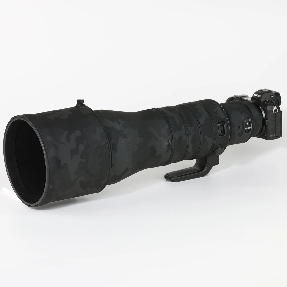 CHASING BIRDS camouflage lens coat for NIKON Z 400mm F2.8 TC VR S waterproof and rainproof lens protective cover z400 len cover Shadow Black China Mainland