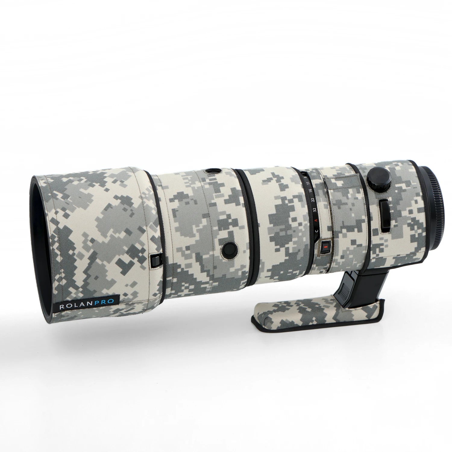 ROLANPRO Waterproof Lens Coat for FUJI FUJINON GF 500mm F5.6R LM OIS WR Camouflage Lens Cover Guns Protective Case Sleeve