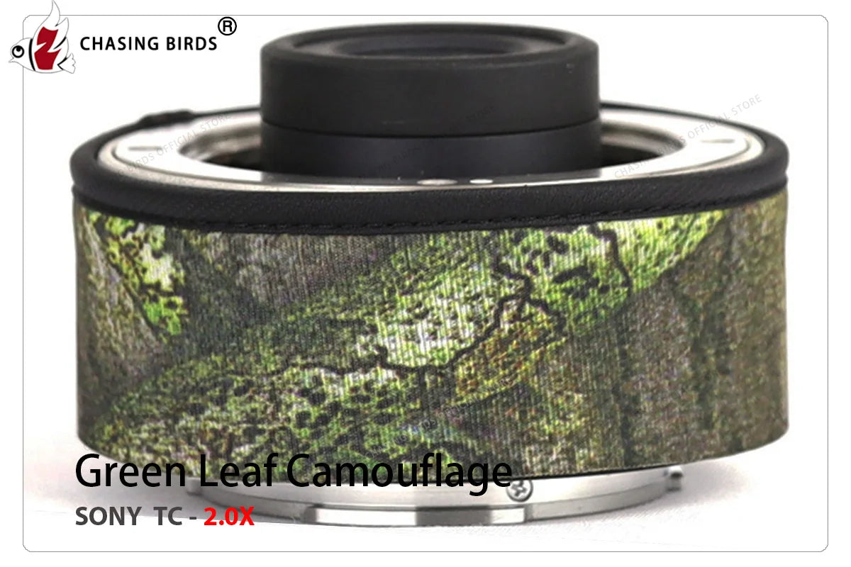 CHASING BIRDS Sony Teleconverter Cover - Waterproof Coat (TC 1.4X/2.0X) Green leaf 2.0X China Mainland
