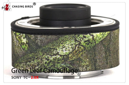 CHASING BIRDS Sony Teleconverter Cover - Waterproof Coat (TC 1.4X/2.0X) Green leaf 2.0X China Mainland