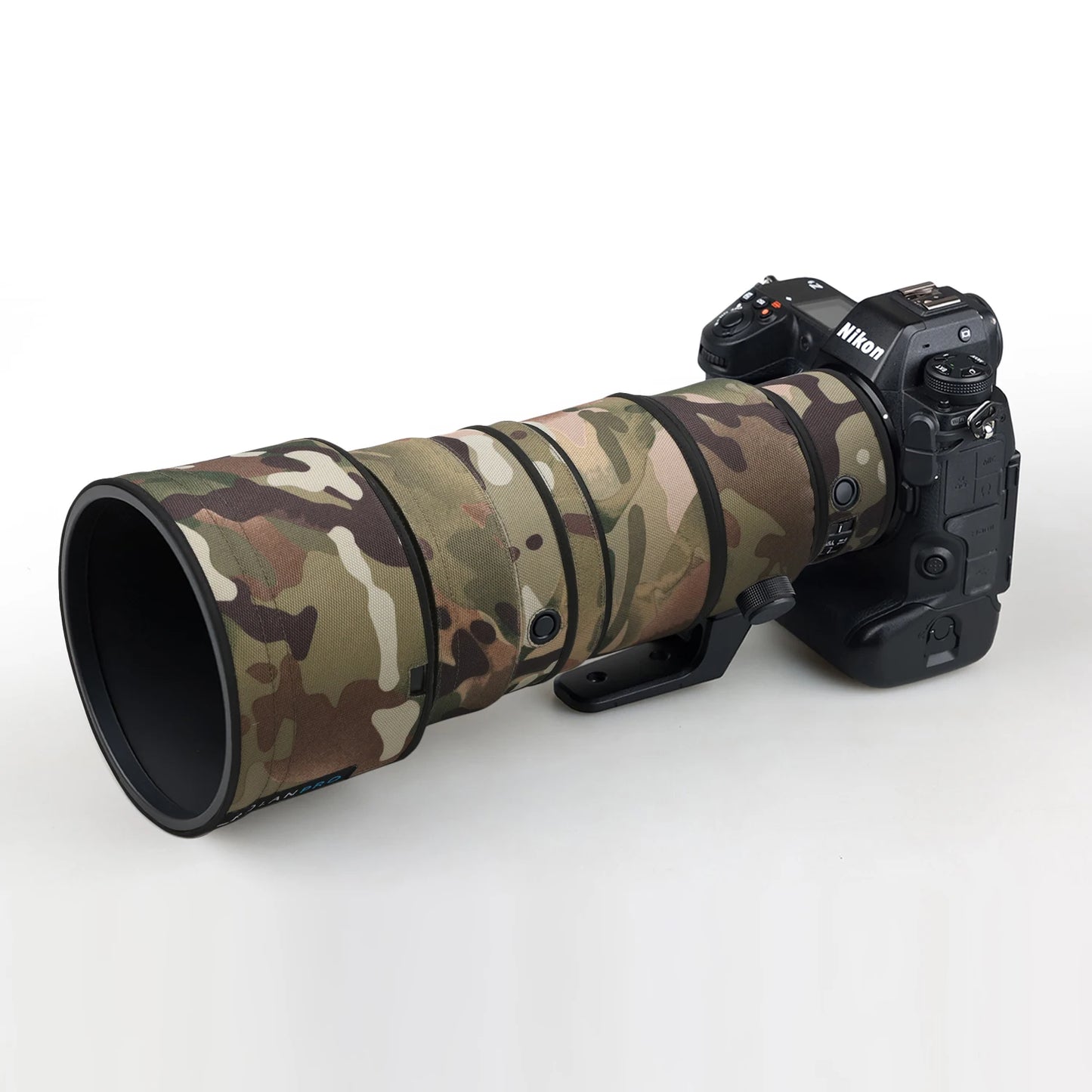 ROLANPRO Waterproof Lens Camo Coat for Nikon Z 400mm f4.5 VR S Rain Cover Lens Protective Cover Z400 F/4.5 Rain Cover Guns Case No.4 waterproof China Mainland