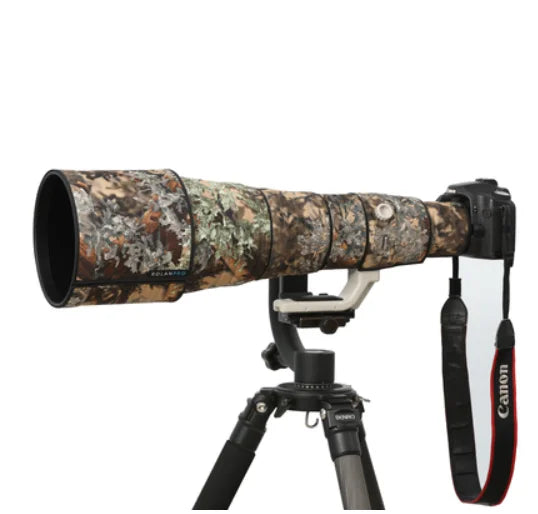 ROLANPRO Lens Coat for Sony FE 600mm F4 GM OSS Waterproof Rainproof Lens Protective Cover sony 600f4 Rain Cover Case Camouflage No.14 waterproof China Mainland