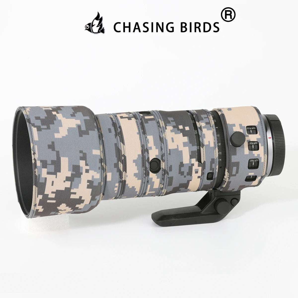 Chasing birds camouflage lens coat for CANON RF 70-200 mm L IS USM Z waterproof and rainproof lens protective cover