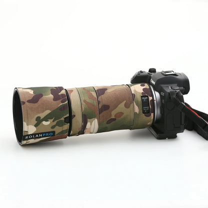 ROLANPRO Waterproof Lens Coat for Canon RF 100-400mm F5.6-8 IS USM Camouflage Rain Cover Lens Sleeve for Canon RF 100 400mm Case ATC Waterproof China Mainland