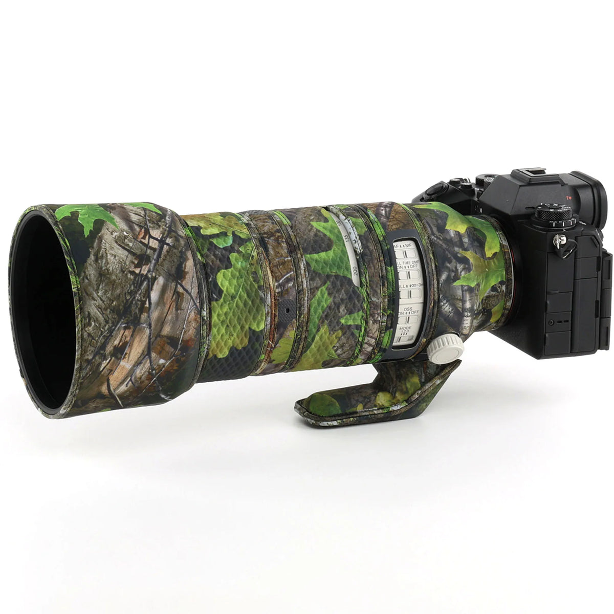 CHASING BIRDS Ver V Lens Coat for Sony FE 400mm F4.5 GM OSS – Waterproof Camo Cover