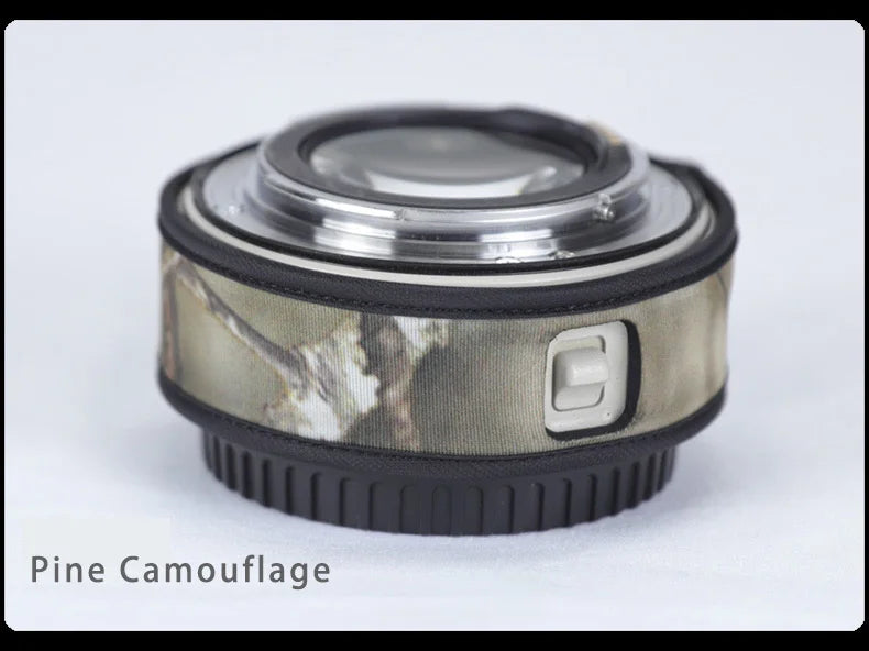 Chasing birds camouflage lens coat for CANON RF teleconverter TC 1.4X 2.0X waterproof and rainproof lens protective cover Pine RF1.4X China Mainland