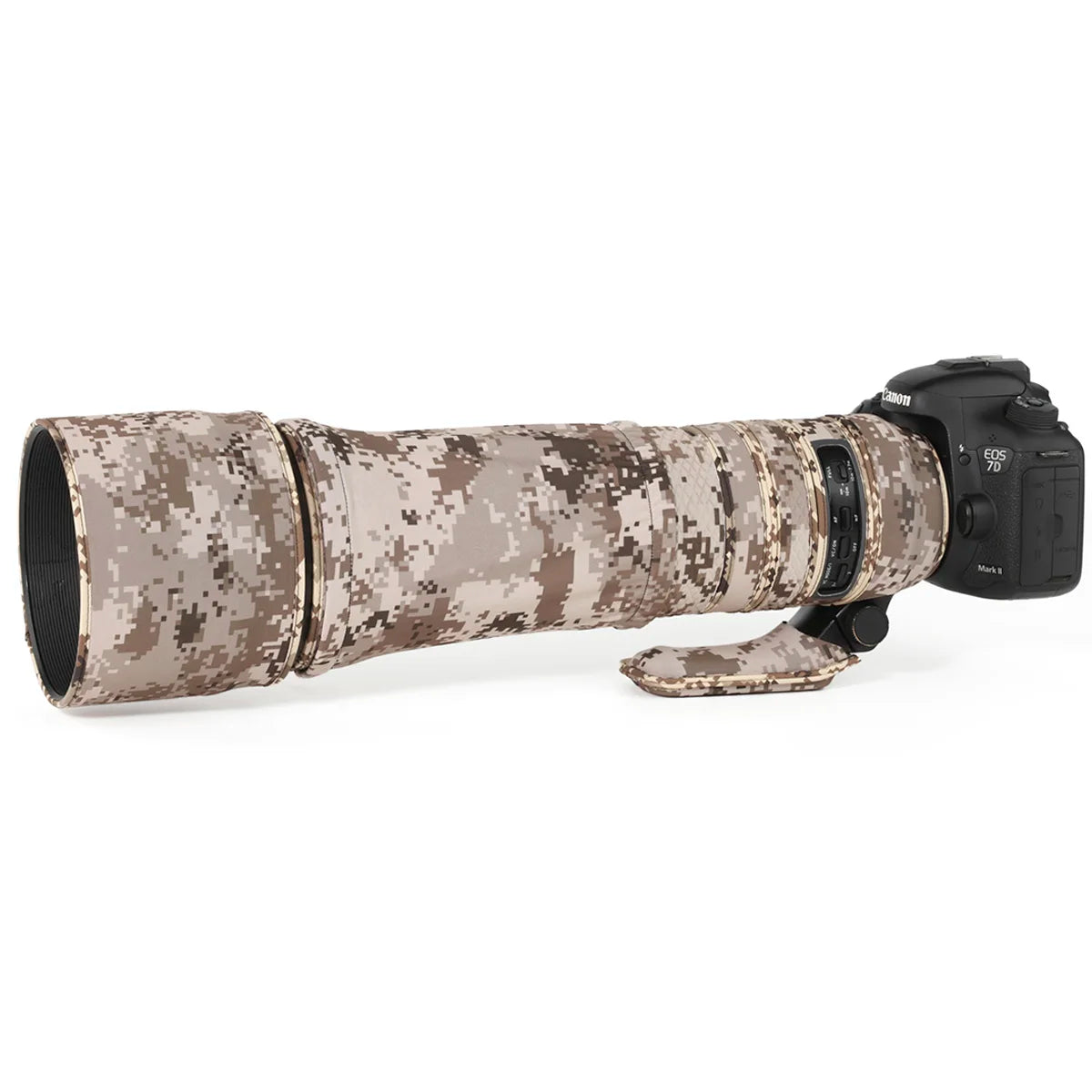CHASING BIRDS Lens Camouflage Waterproof Coat for TAMRON SP 150-600mm F5-6.3 Di VC USD G2 A022 Rainproof Lens Protective Cover Brown Grid China Mainland