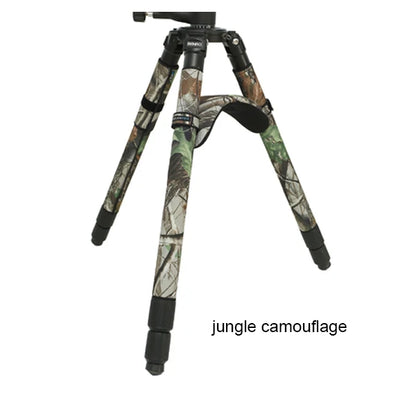 ROLANPRO No Axis Tripod Shoulder Pads Shielding Sleeve Case Shoulder Pads Camera Guns Clothing For GITZO Benro RRS LEOFOTO Green jungle camou China Mainland