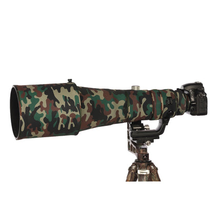 CHASING BIRDS lens Camouflage coat for NIKON AF-S 600mm F4 E waterproof and rainproof camo lens coat protective cover Version IV Military Green China Mainland