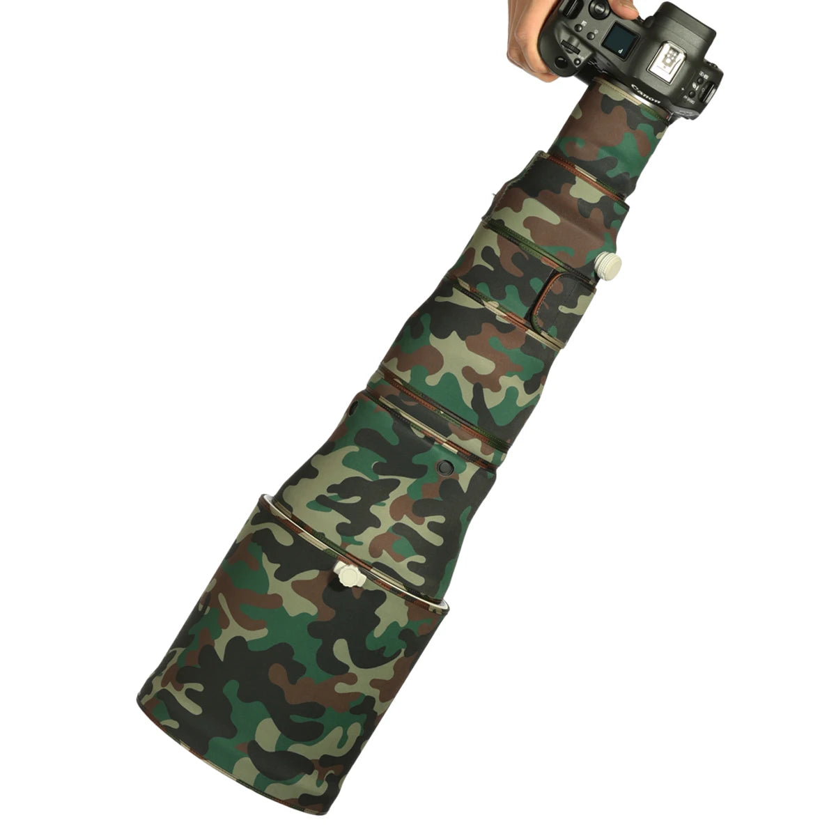 CHASING BIRDS camouflage lens coat for CANON RF 800mm F5.6 L IS USM elastic waterproof and rainproof lens protective cover Military green China Mainland
