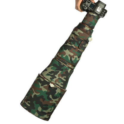 CHASING BIRDS camouflage lens coat for CANON RF 800mm F5.6 L IS USM elastic waterproof and rainproof lens protective cover Military green China Mainland