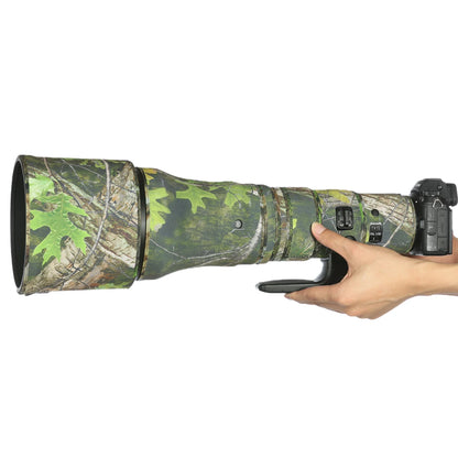 CHASING BIRDS camouflage lens coat for NIKON Z 800mm F6.3 VR S waterproof and rainproof lens protective cover z 800 lens cover Green leaf China Mainland