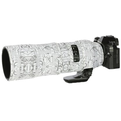 CHASING BIRDS camouflage lens coat for OLYMPUS 300mm F4 Pro waterproof and rainproof lens protective cover olympus 300f4 len Electric White