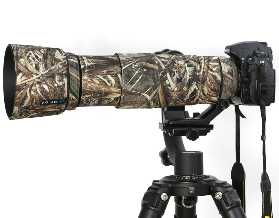 ROLANPRO Lens Coat for Nikon AF-S 200-500mm f/5.6E ED VR Lens Cover Rain Cover Guns Case Protective Sleeve Nikon 200 500mm Cloth No.9 Waterproof China Mainland