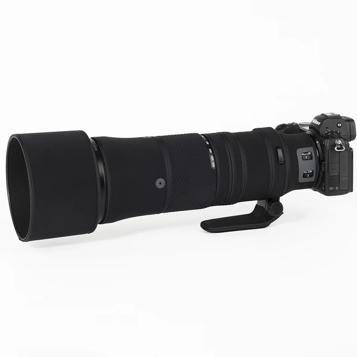 CHASING BIRDS camouflage lens coat for Nikon Z 180-600 mm F 5.6-6.3 VR waterproof and rainproof lens protective cover NIKKOR Black standard China Mainland
