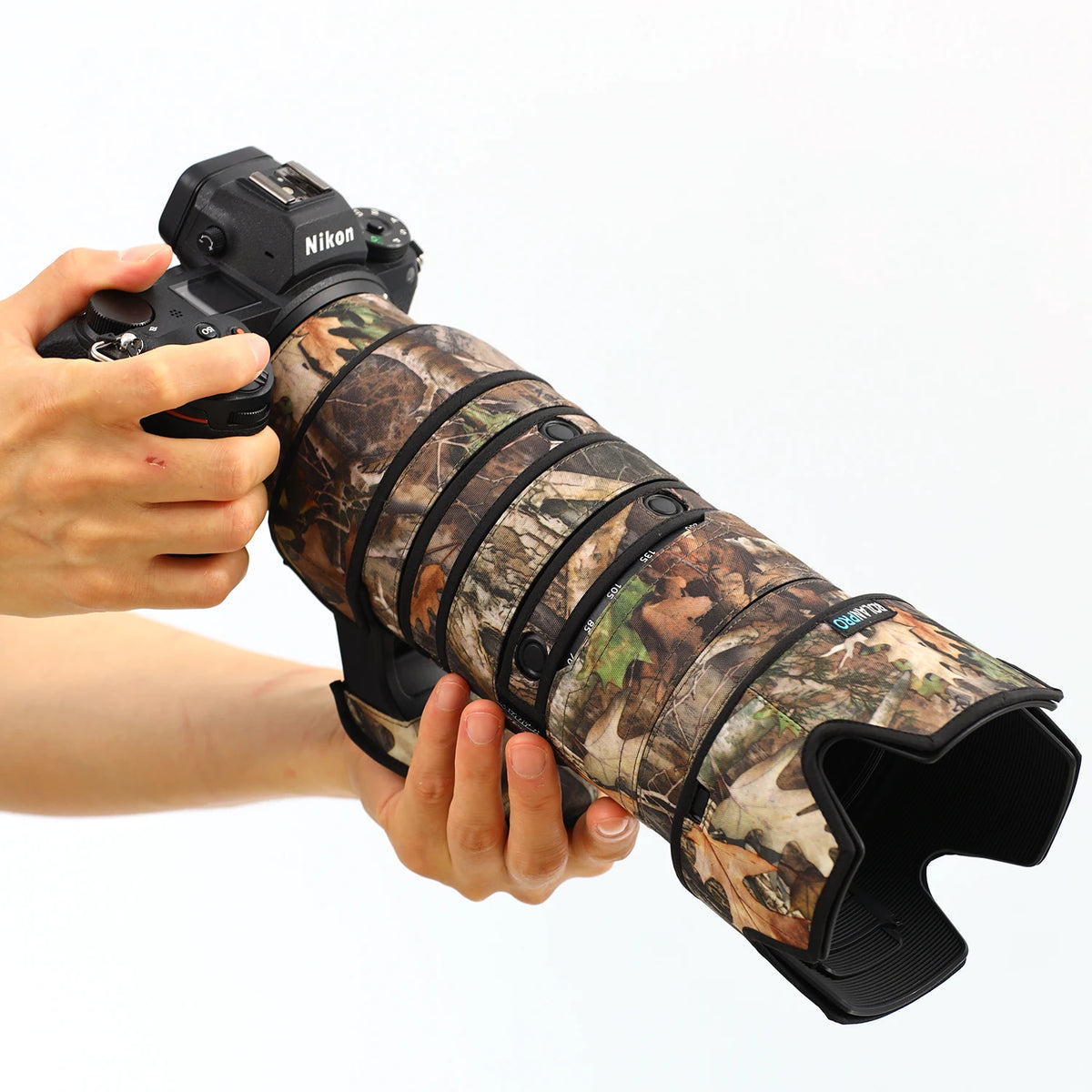 RolanPro Lens Coat for Nikon Z 70-200mm F2.8 VR S II – Waterproof Camo Cover