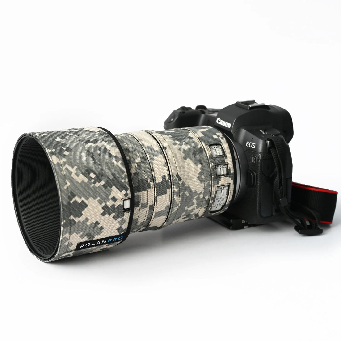 ROLANPRO Waterproof Lens Camouflage Coat for Canon RF 70-200mm F4 L IS USM Rain Cover Lens Protective Sleeve Protection Case UCP waterproof