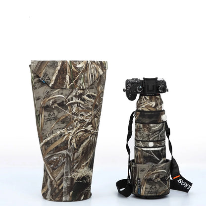 ROLANPRO Camera Lens Protection Pouch for Nikon Z180-600,Canon RF 200-800, Sony 200-600, Sigma 150-600mm Pouch Bag Carrying Case