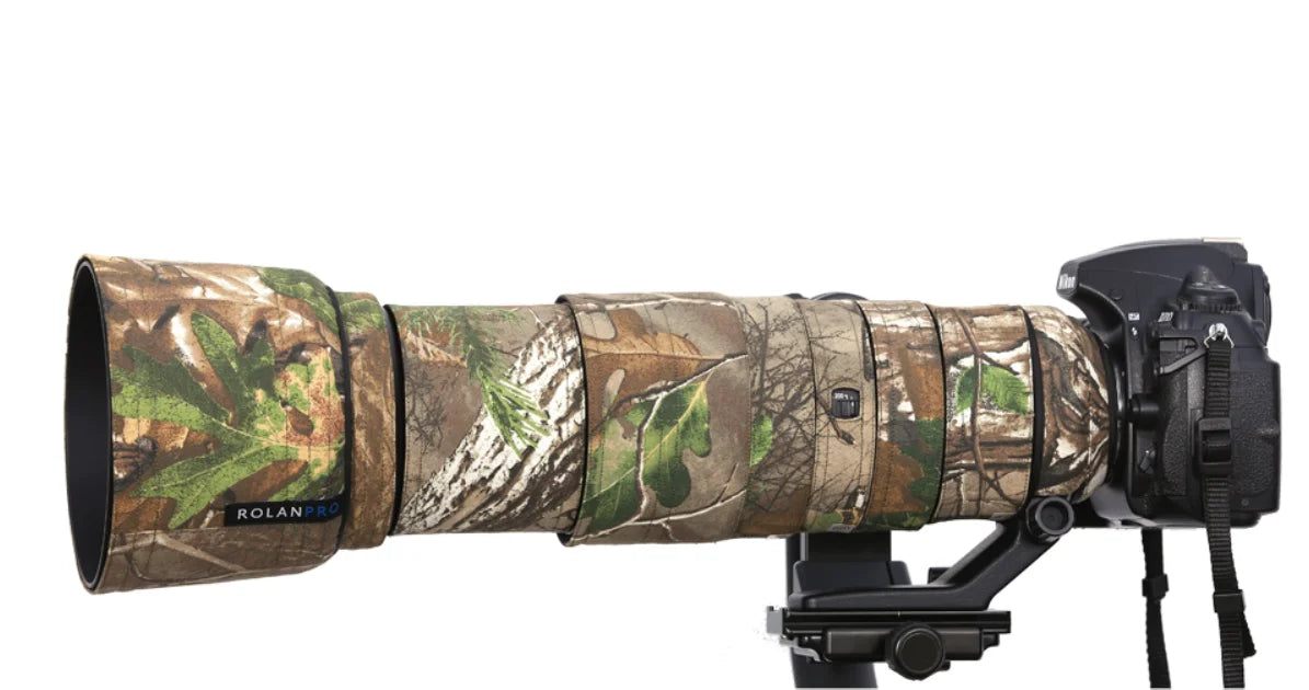 ROLANPRO Lens Coat for Nikon AF-S 200-500mm f/5.6E ED VR Lens Cover Rain Cover Guns Case Protective Sleeve Nikon 200 500mm Cloth Number 16 cotton China Mainland