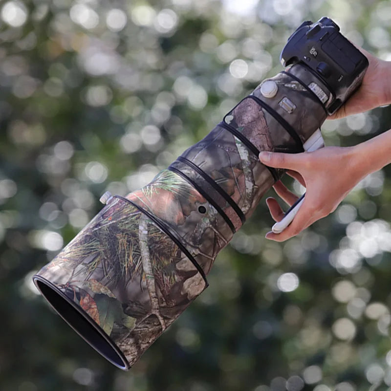 Chasing birds camouflage lens coat for CANON RF 400mm F2.8 L IS USM waterproof and rainproof lens protective cover canon rf 400
