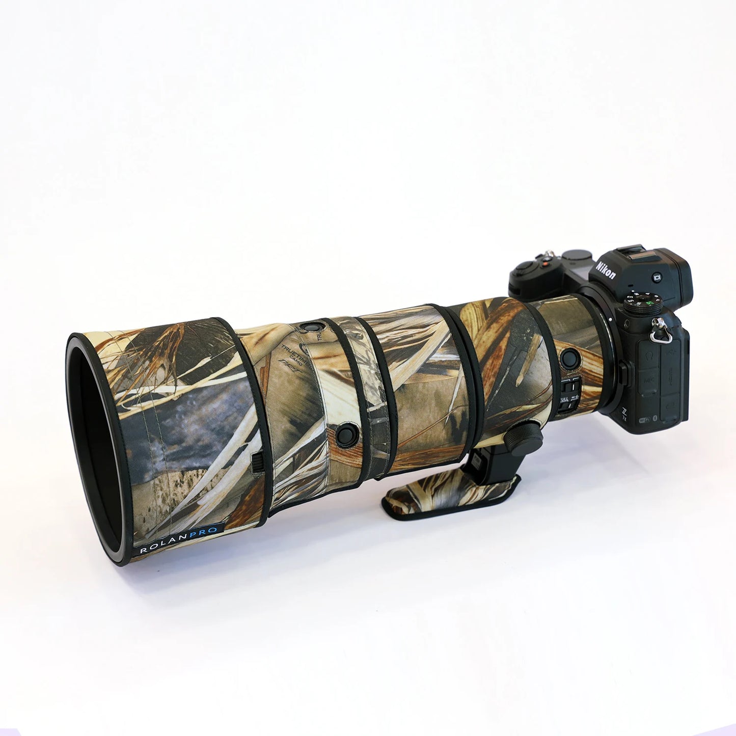 ROLANPRO Waterproof Lens Camo Coat for Nikon Z 400mm f4.5 VR S Rain Cover Lens Protective Cover Z400 F/4.5 Rain Cover Guns Case No.39 waterproof China Mainland